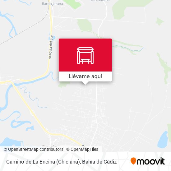 Mapa Camino de La Encina (Chiclana)