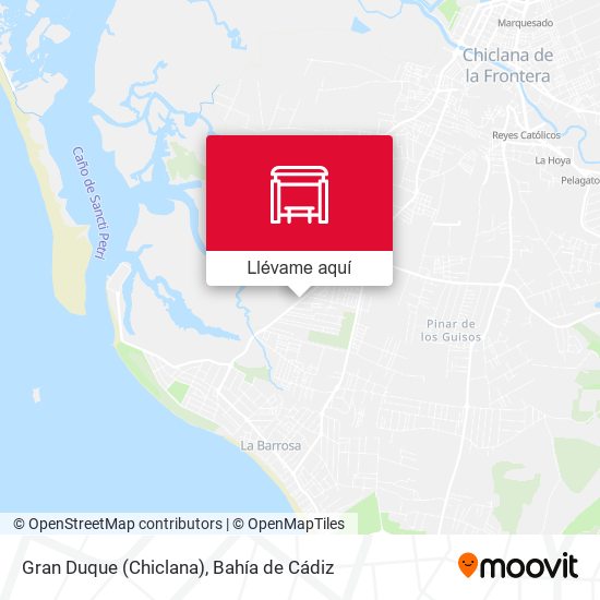 Mapa Gran Duque (Chiclana)