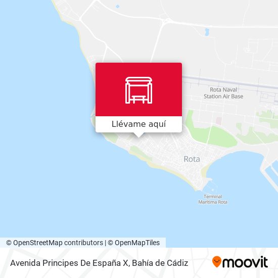 Mapa Avenida Principes De España X