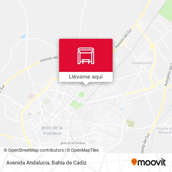 Mapa Avenida Andalucía
