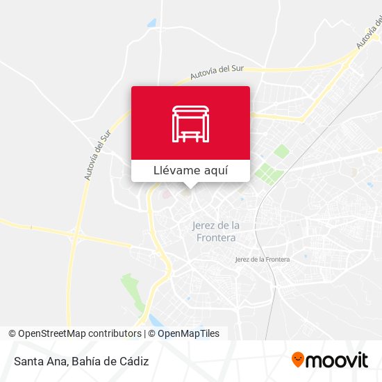 Mapa Santa Ana