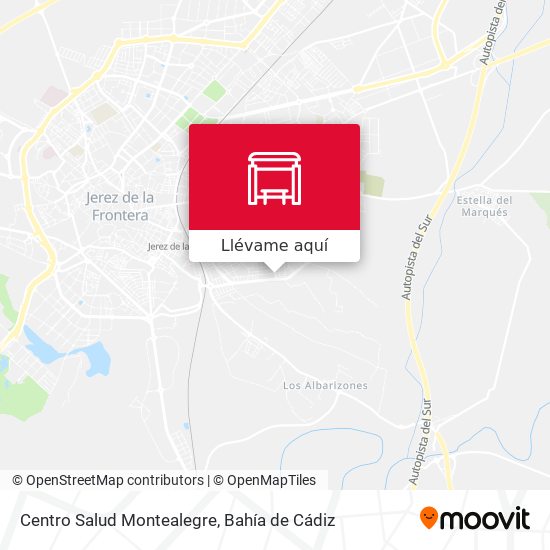 Mapa Centro Salud Montealegre