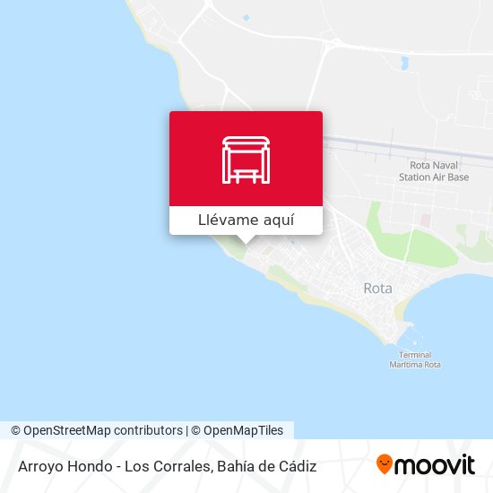 Mapa Arroyo Hondo - Los Corrales