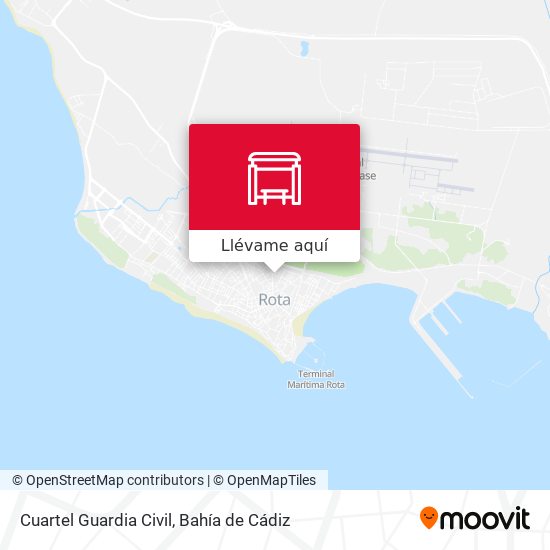 Mapa Cuartel Guardia Civil