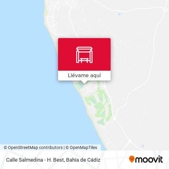 Mapa Calle Salmedina - H. Best