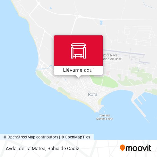 Mapa Avda. de La Matea
