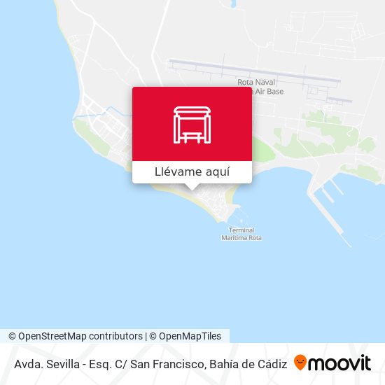 Mapa Avda. Sevilla - Esq. C/ San Francisco