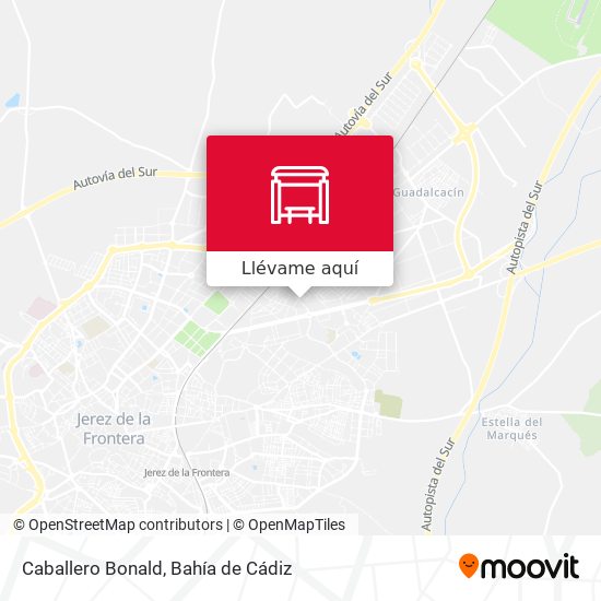 Mapa Caballero Bonald