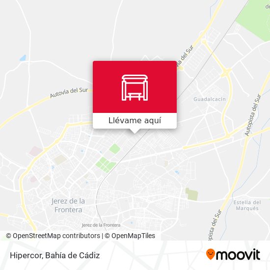 Mapa Hipercor