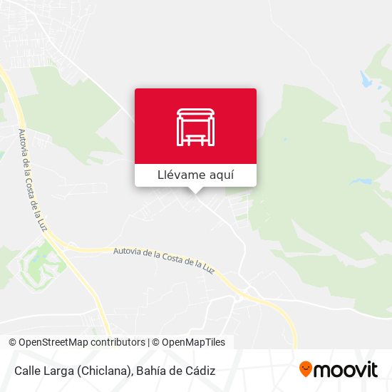 Mapa Calle Larga (Chiclana)