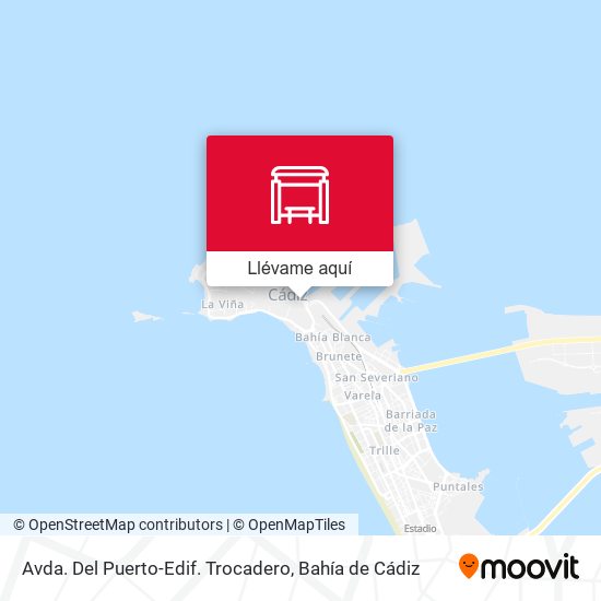 Mapa Avda. Del Puerto-Edif. Trocadero