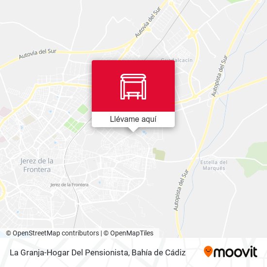 Mapa La Granja-Hogar Del Pensionista