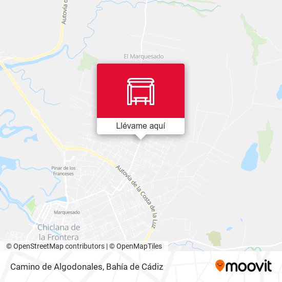 Mapa Camino de Algodonales