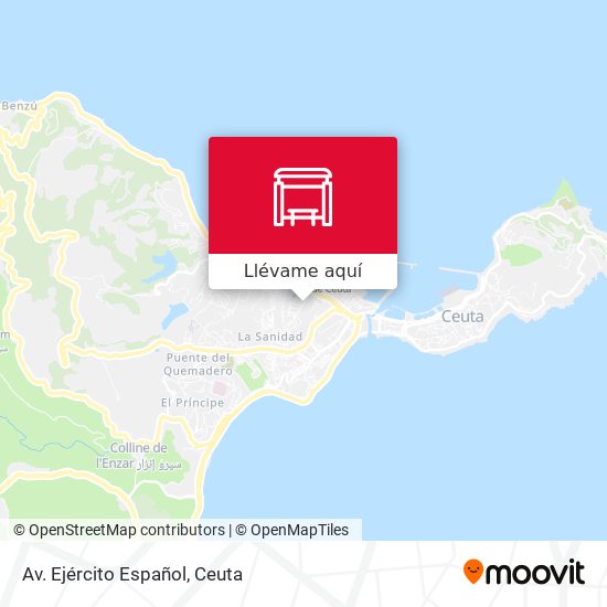 Mapa Av. Ejército Español