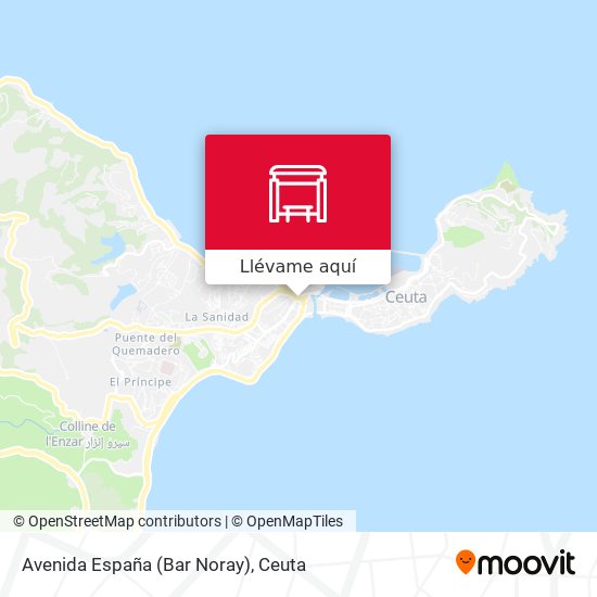 Mapa Avenida España (Bar Noray)