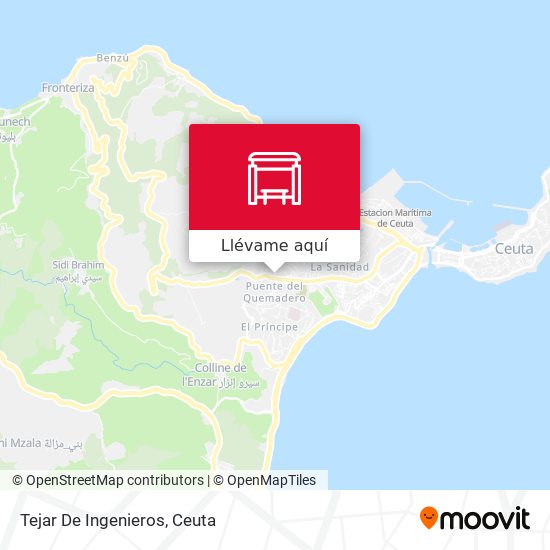 Mapa Tejar De Ingenieros