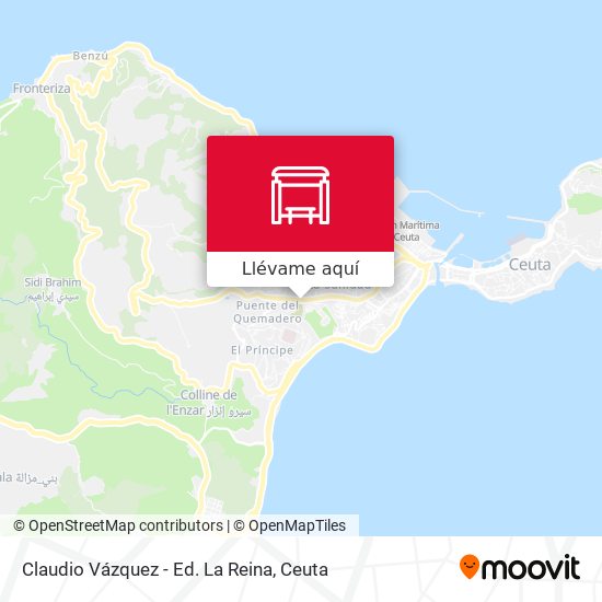 Mapa Claudio Vázquez - Ed. La Reina