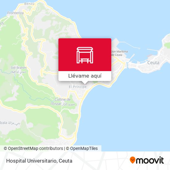 Mapa Hospital Universitario