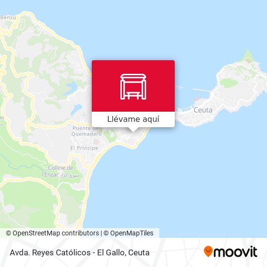 Mapa Avda. Reyes Católicos -  El Gallo