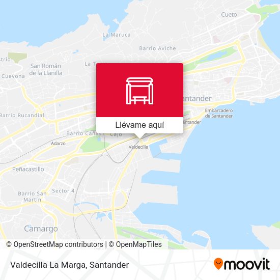 Mapa Valdecilla La Marga
