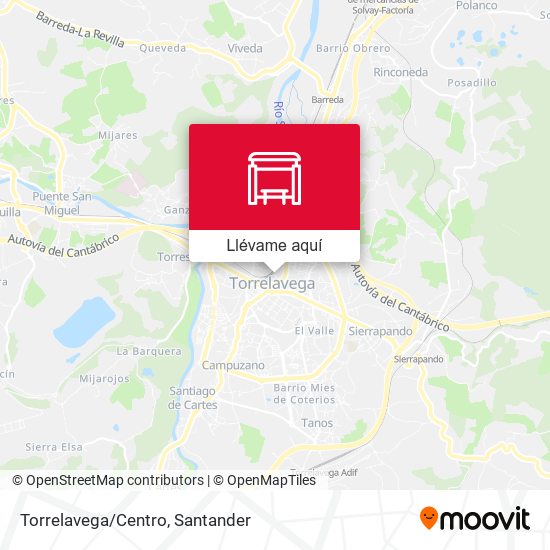 Mapa Torrelavega/Centro