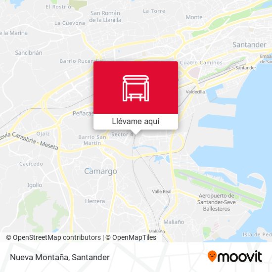 Mapa Nueva Montaña