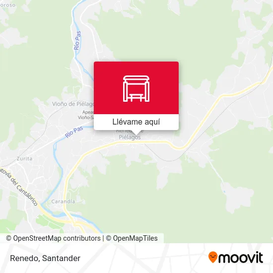 Mapa Renedo