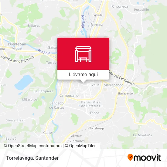 Mapa Torrelavega