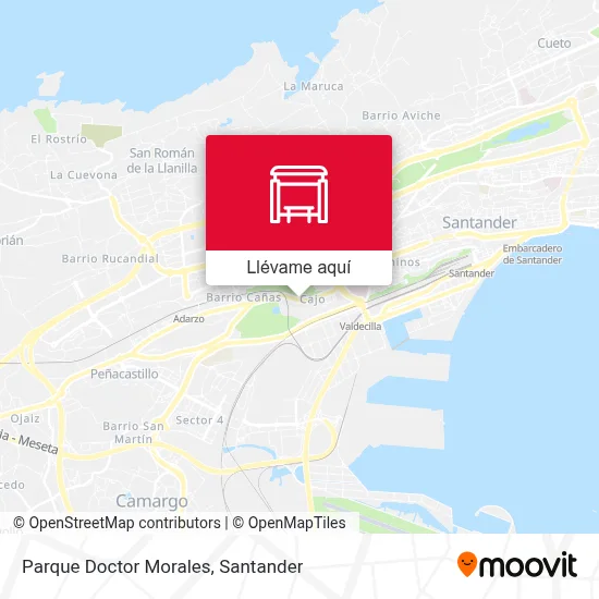 Mapa Parque Doctor Morales
