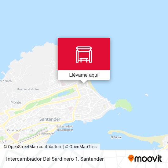 Mapa Intercambiador Del Sardinero 1