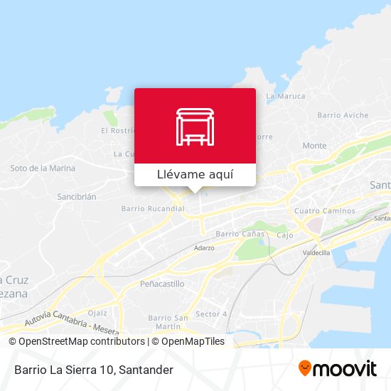 Mapa Barrio La Sierra 10