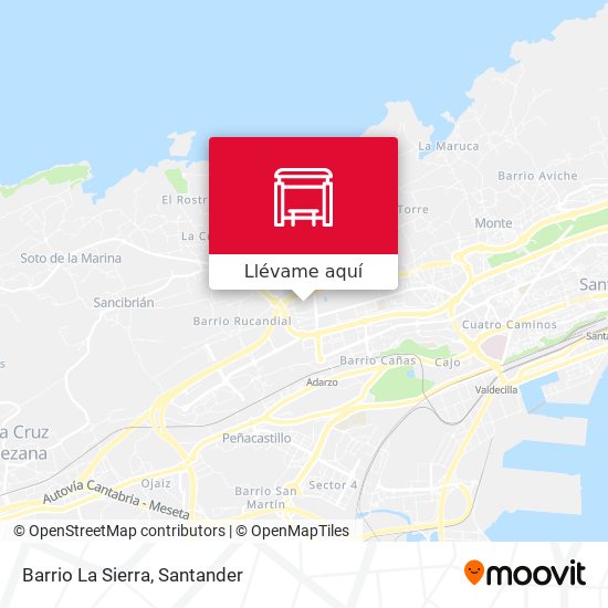 Mapa Barrio La Sierra