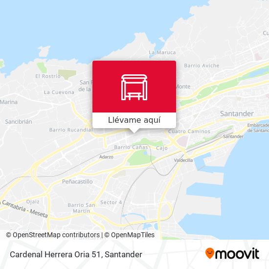 Mapa Cardenal Herrera Oria 51