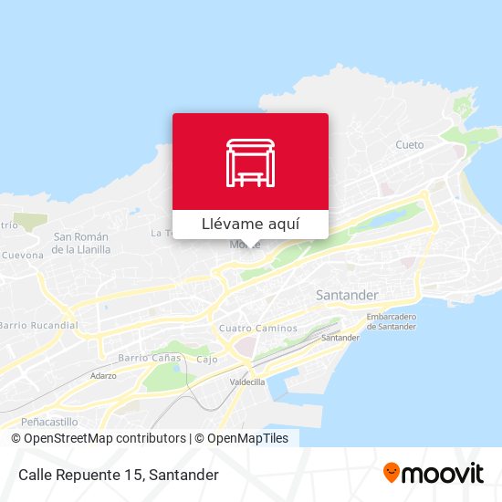 Mapa Calle Repuente 15