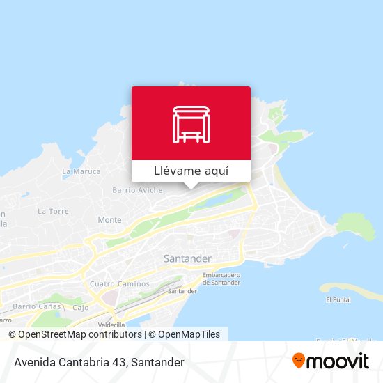 Mapa Avenida Cantabria 43