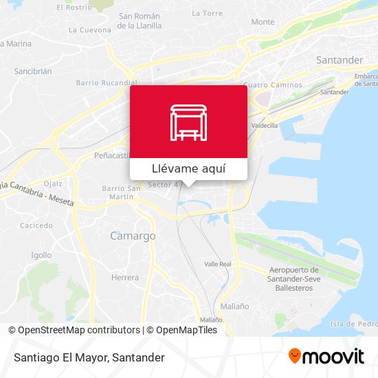 Mapa Santiago El Mayor