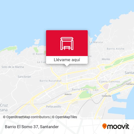 Mapa Barrio El Somo 37