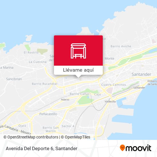 Mapa Avenida Del Deporte 6
