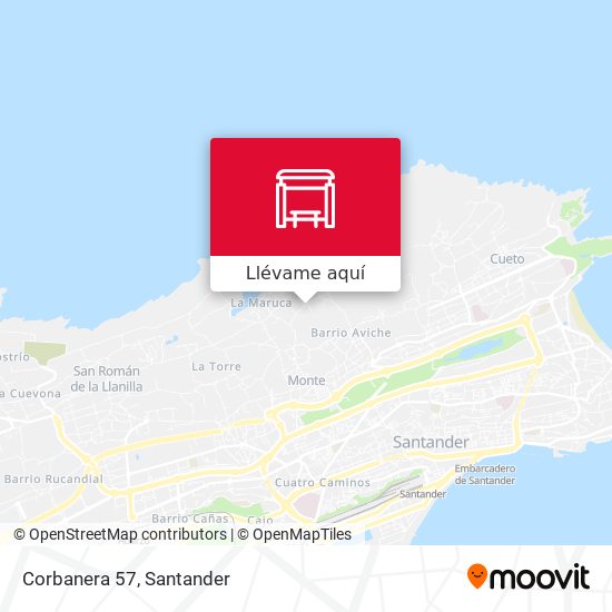 Mapa Corbanera 57