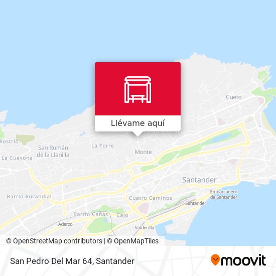 Mapa San Pedro Del Mar 64