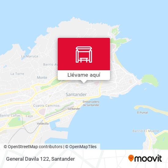 Mapa General Davila 122