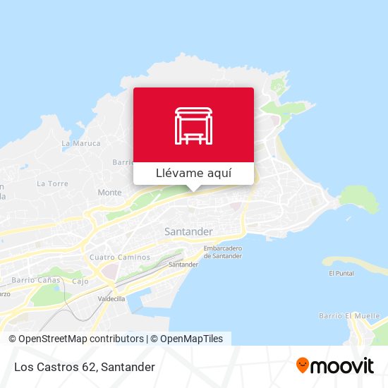 Mapa Los Castros 62
