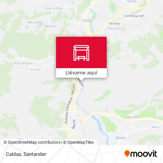 Mapa Caldas