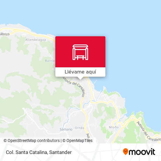 Mapa Col. Santa Catalina