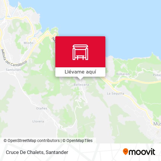 Mapa Cruce De Chalets