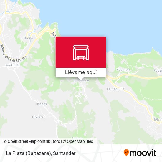 Mapa La Plaza (Baltazana)
