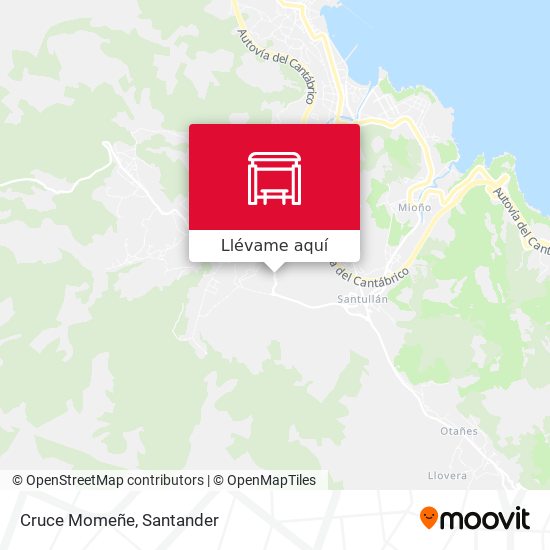 Mapa Cruce Momeñe