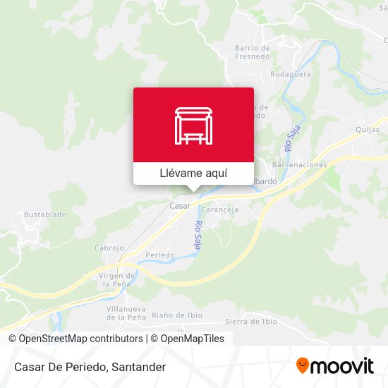 Mapa Casar De Periedo