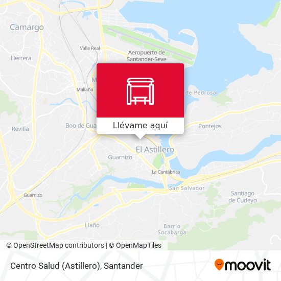 Mapa Centro Salud (Astillero)