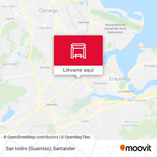 Mapa San Isidro (Guarnizo)